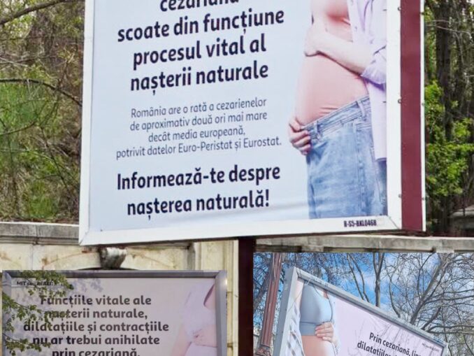 Fundație care promovează teorii ale conspirației, în spatele panourilor cu mesaje false anti-cezariană