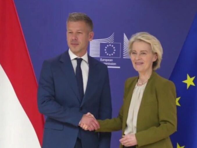 Peter Magyar, față în față cu șefii instituțiilor europene. Ce a spus Ursula von der Leyen