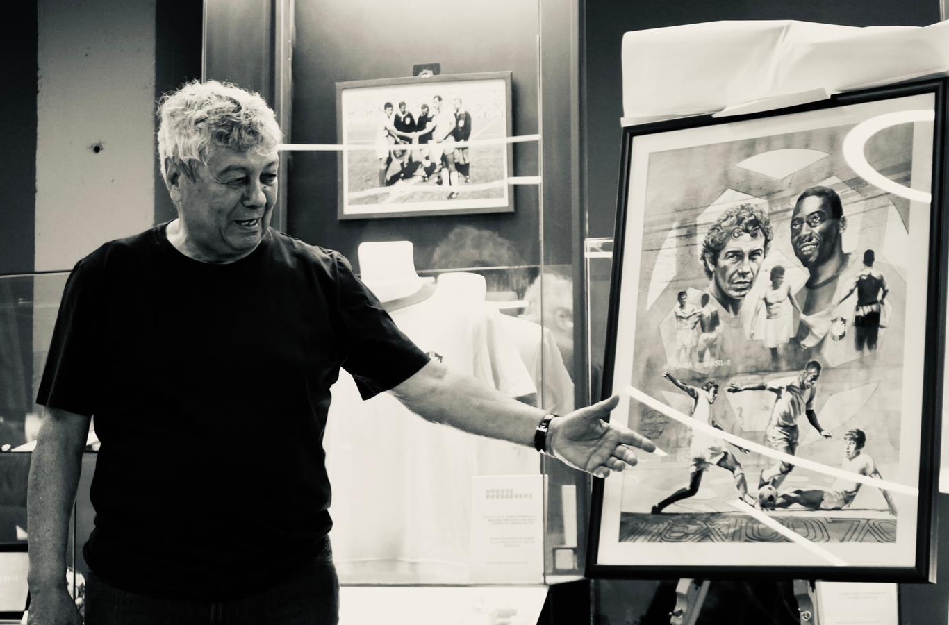 Colecţia personală a lui Mircea Lucescu poate fi vizitată gratuit la Muzeul Fotbalului – VIDEO