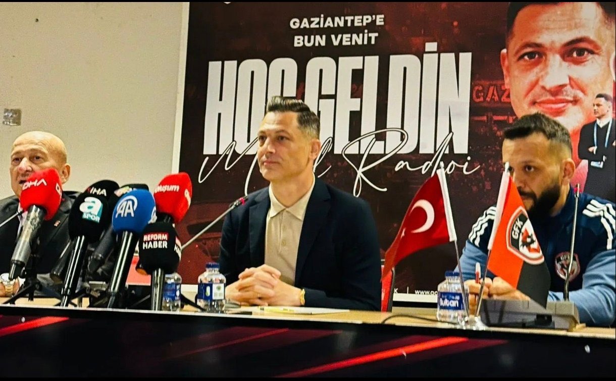 Mirel Rădoi a fost prezentat oficial la Gaziantep