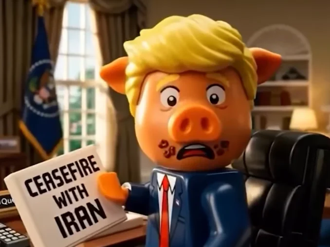 VIDEO Donald Trump, atacat în animații cu piese Lego