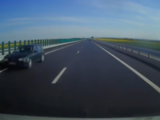 VIDEO Un șofer a condus pe contrasens peste 20 de kilometri pe Autostrada Moldovei
