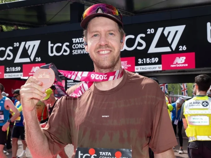 Sebastian Vettel a alergat primul său maraton