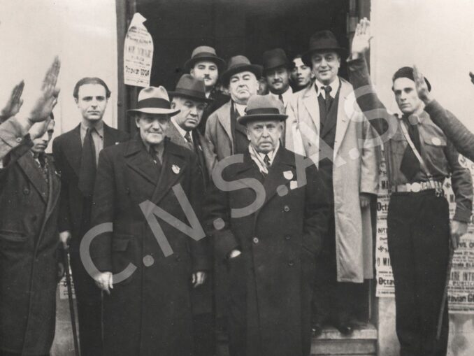 Premierul fascist Octavian Goga e pe toate gardurile, dar „intelectualii clujeni” îi plâng de milă