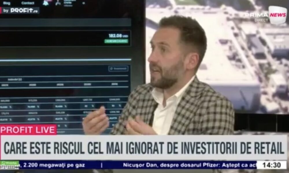 Alexandru Chirilă, CEO Profit Point: Companiile de calitate se tranzacționează la discount. „Nu orice are hype ar trebui să facă parte din portofoliul nostru”