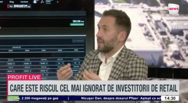 Alexandru Chirilă, CEO Profit Point: Companiile de calitate se tranzacționează la discount. „Nu orice are hype ar trebui să facă parte din portofoliul nostru”