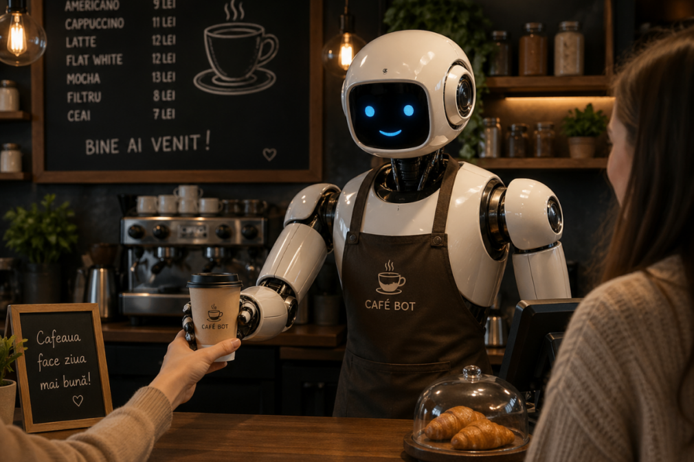 Prima cafenea condusă de AI s-a deschis în Stockholm