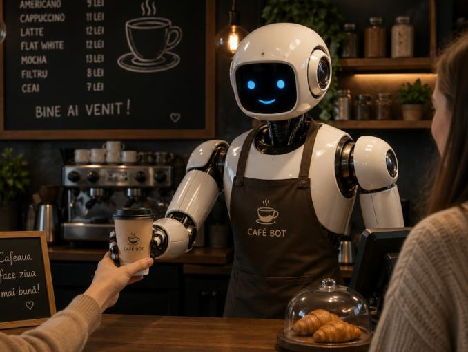 Prima cafenea condusă de AI s-a deschis în Stockholm