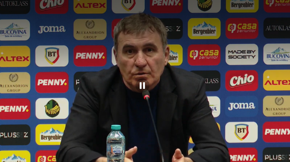 Hagi i-a luat locul lui Mircea Lucescu. Când vrei să vii nu mai ții cont de nimic (video)