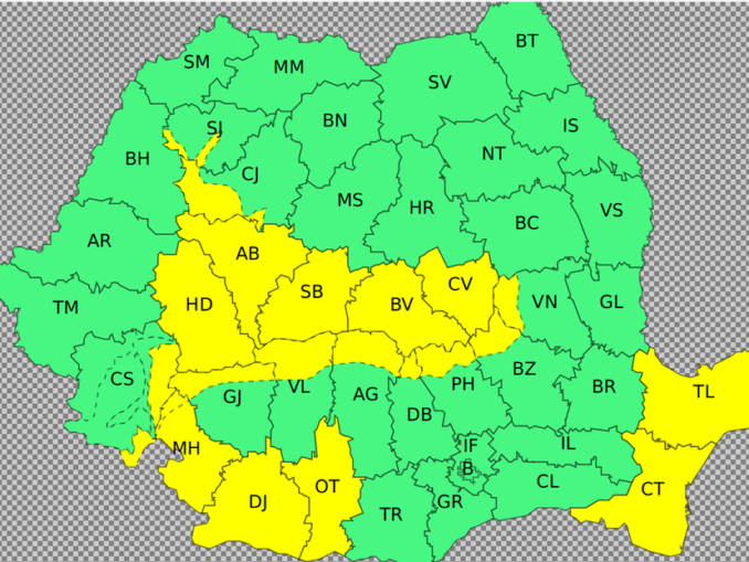 Alertă de vreme severă. Temperaturile scad drastic