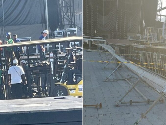 Accident mortal la pregătirile pentru concertul Shakirei din Brazilia