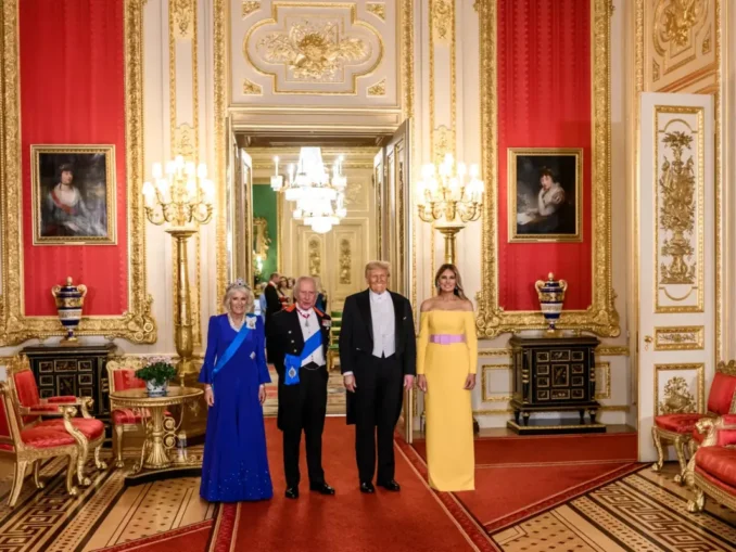 VIDEO Show de stand-up la Casa Albă. Trump, ținta glumelor Regelui Charles