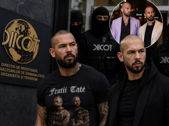 DIICOT se ține de capul fraților Andrew și Tristan Tate. Procurorii extind de azi cercetările pe noi infracțiuni