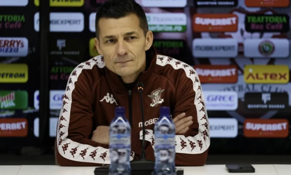 Rapid pierde cu CFR Cluj, iar Gâlcă nu exclude posibilitatea de a demisiona