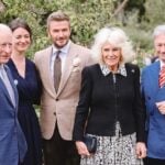 Beckham și Regele Charles, Regele Charles, Regina Camilla, David Beckham