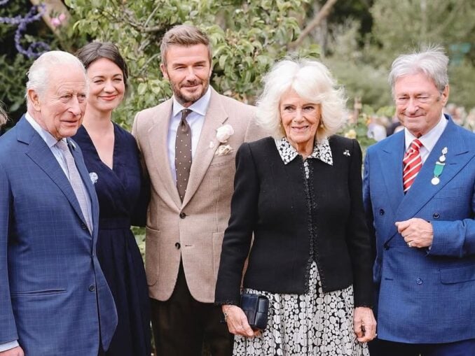 VIDEO Regele Charles și David Beckham, din nou împreună