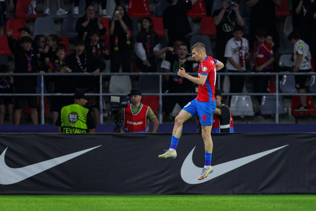 FCSB s-a calificat cu greu în finala barajului pentru Conference League