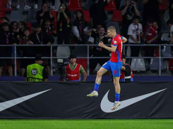 FCSB s-a calificat cu greu în finala barajului pentru Conference League