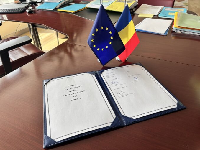 România a semnat Acordul de împrumut pentru Programul SAFE. 16,68 miliarde de euro pentru infrastructură strategică și apărare