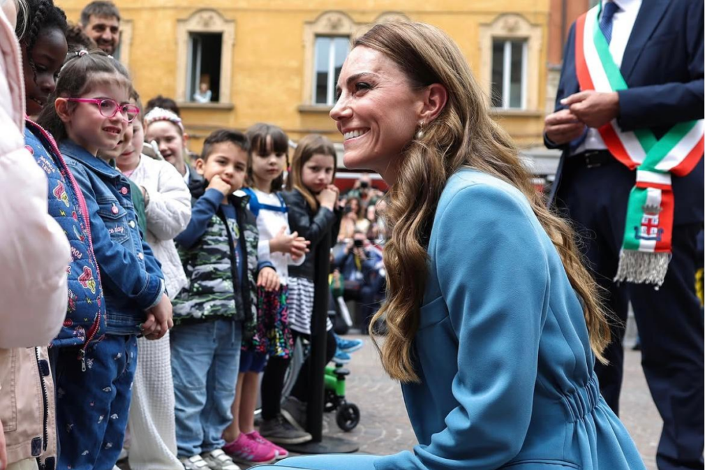 VIDEO Kate Middleton, prima vizită externă după boală