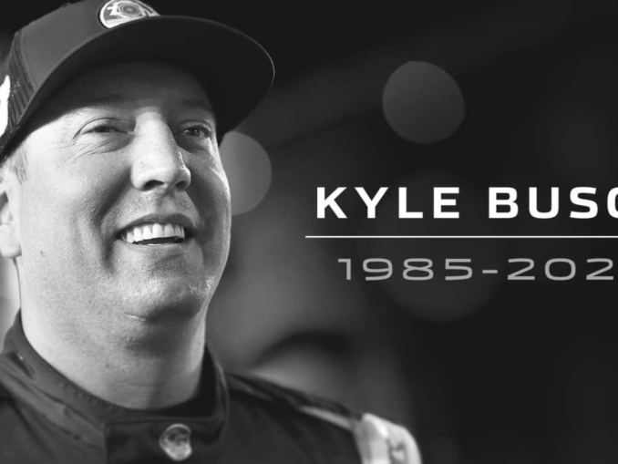 Kyle Busch, dublu campion NASCAR, a murit la 41 de ani