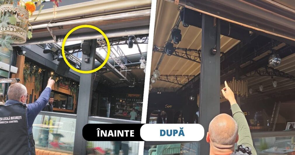 Primăria și Poliția Locală dau jos boxele teraselor din Centrul Vechi