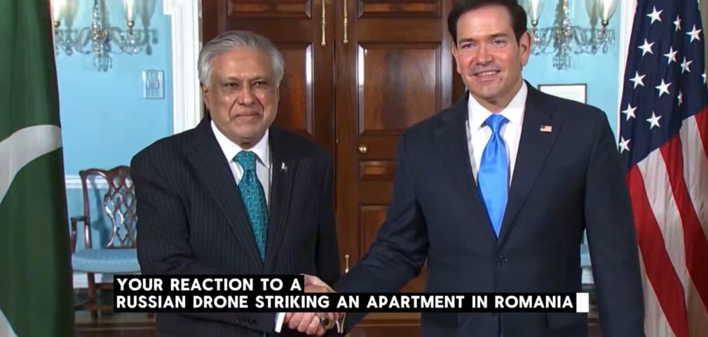VIDEO Marco Rubio a întors spatele când un jurnalist l-a întrebat despre drona căzută la Galați