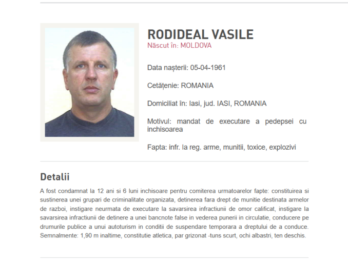 Român urmărit internațional, adus în țară din Rusia de Poliția Română. A fost condamnat la 12 ani de închisoare