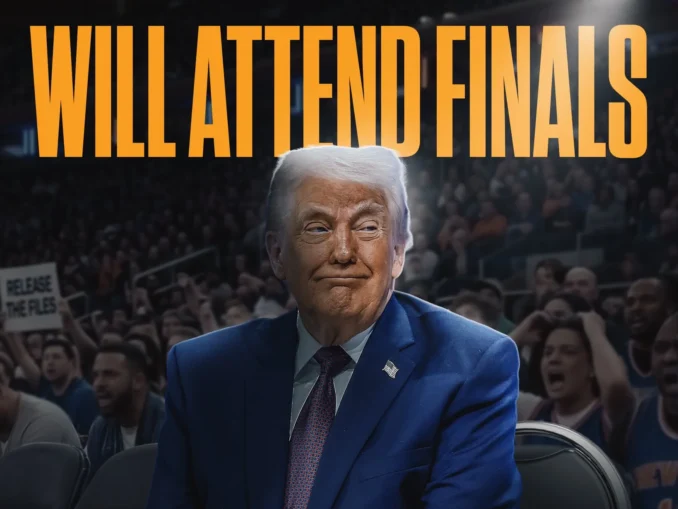 Trump a anunțat, într-o ședință de Guvern, că se gândește să meargă la finala NBA – VIDEO