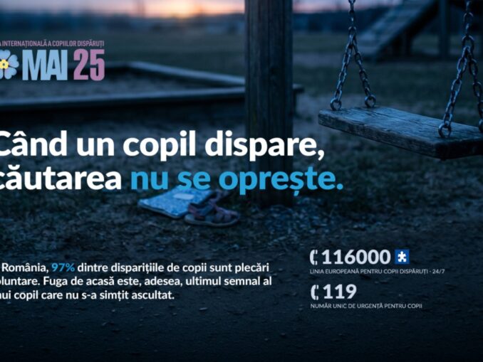 Numărul sesizărilor pentru copii dispăruți crește în România: Peste 10.500 într-un an