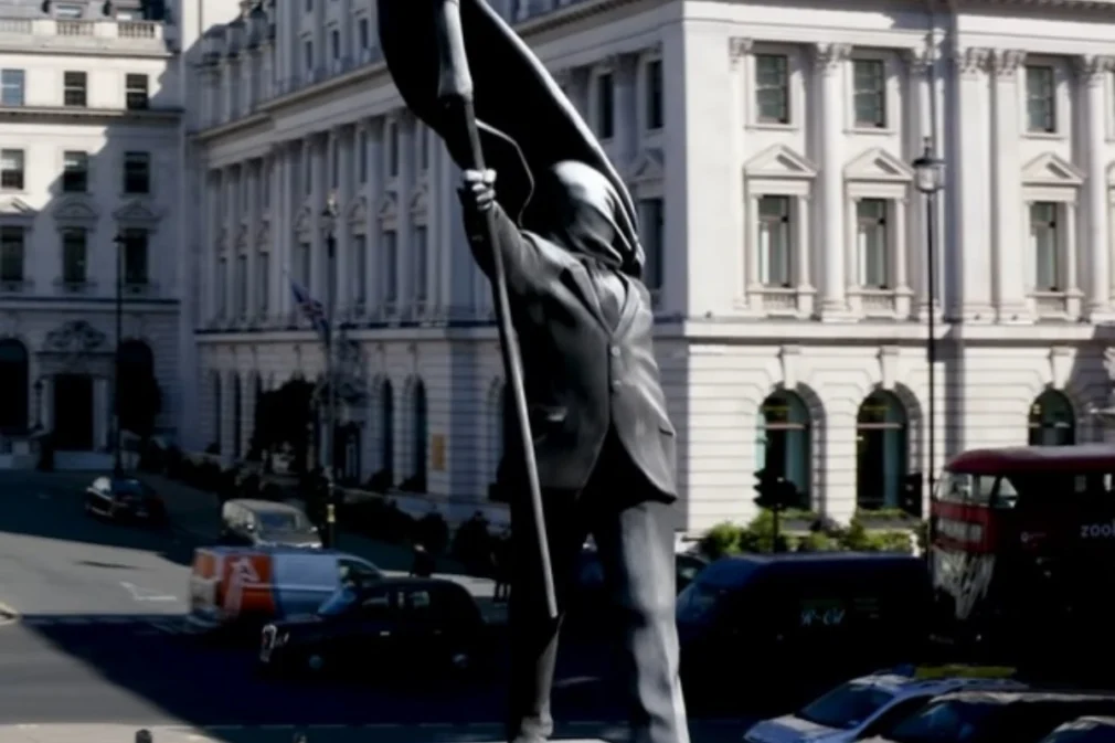 VIDEO Banksy a lovit din nou în Londra