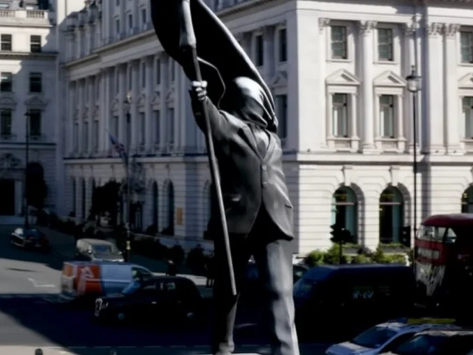VIDEO Banksy a lovit din nou în Londra