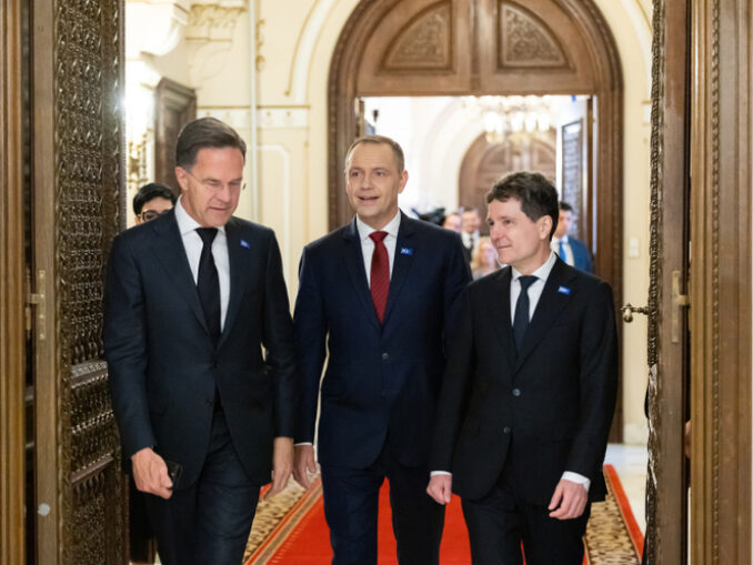 Rusia, cea mai mare amenințare pentru NATO. Mark Rutte, la București: Nu lăsăm garda jos