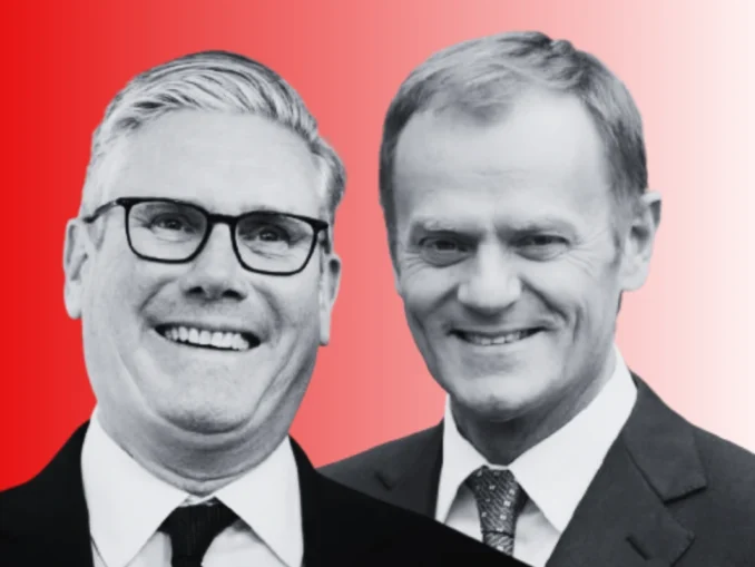 Tusk și Starmer bat palma la Londra. Polonia și Regatul Unit se unesc împotriva amenințărilor Rusiei