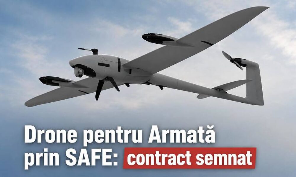 Radu Miruţă anunţă că a fost semnat contractul pentru achiziţia a 34 de sisteme de drone pentru Armata Română prin SAFE
