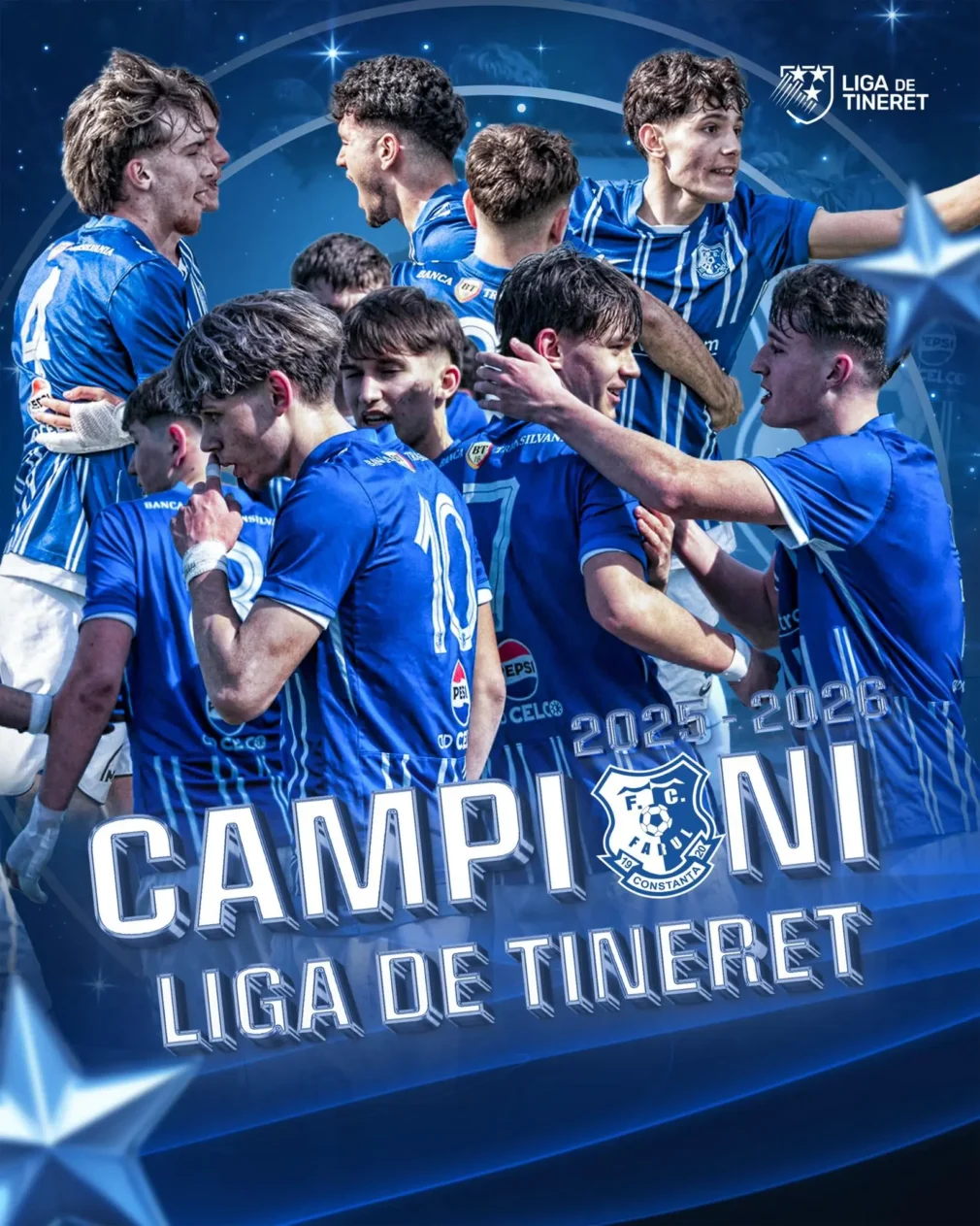 Farul U18, campioana Ligii de Tineret