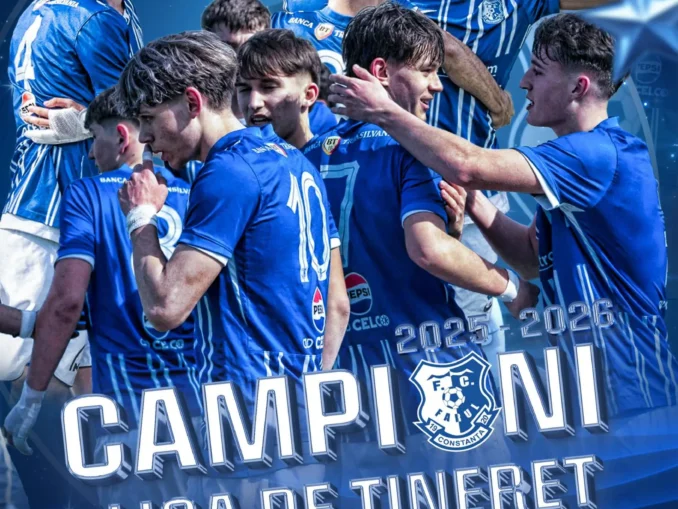 Farul U18, campioana Ligii de Tineret