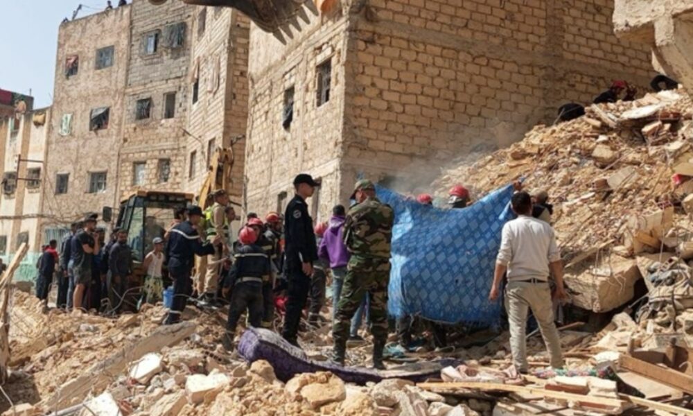 Tragedie în Maroc. Un bloc cu patru etaje din Fes s-a părbușit, iar cel puțin patru oameni au murit