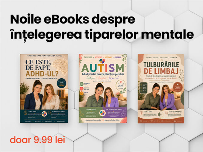 Institutul BrainMap lansează trei ghiduri despre ADHD, autism și tulburările de limbaj, în format ebook și audiobook