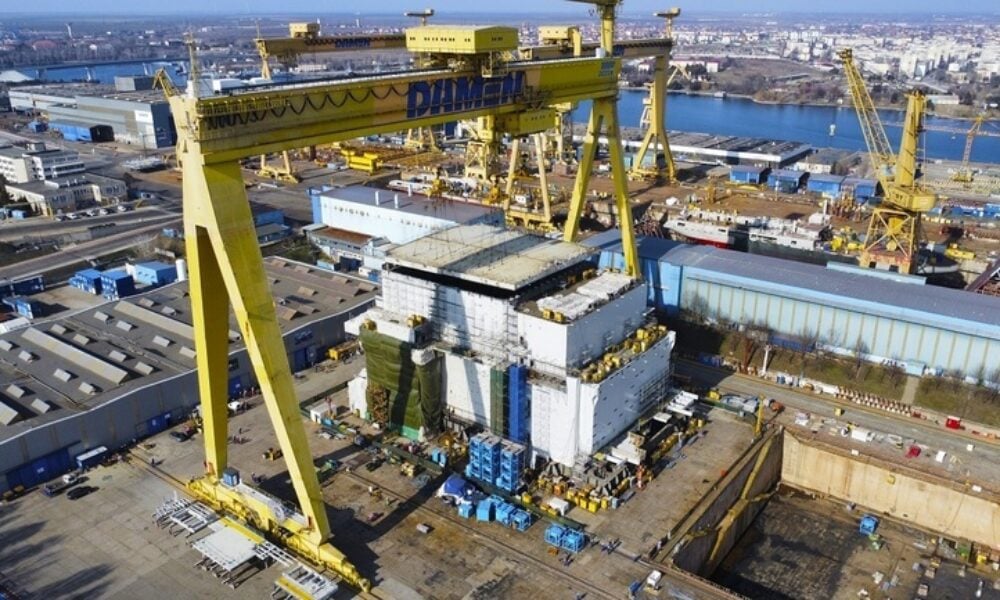 Șantierul naval Damen Mangalia a fost scos oficial la vânzare