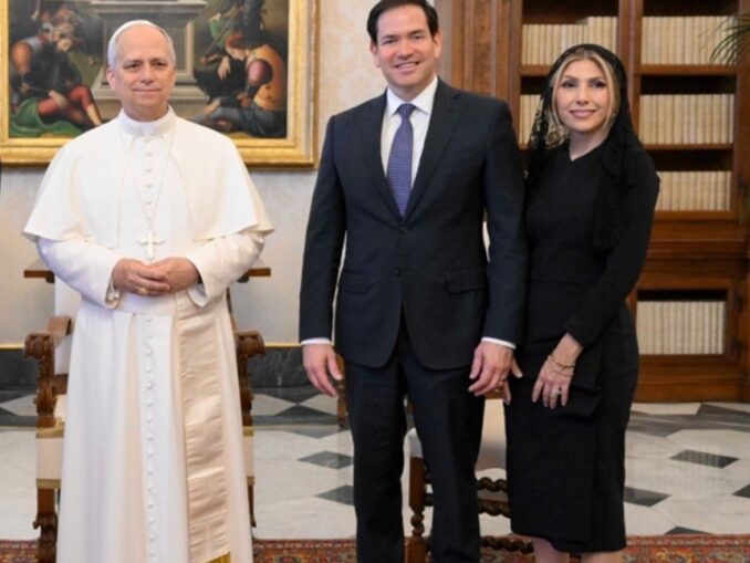 Secretarul de stat american Marco Rubio minimizează atacurile lui Trump la adresa Papei înaintea vizitei la Vatican
