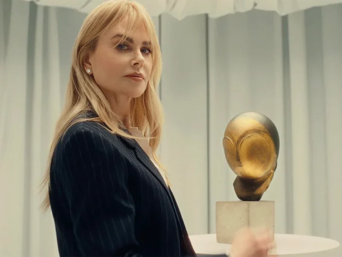 Nicole Kidman promoveaza „Danaida” lui Brancusi. Sculptura, estimata la 100 de milioane de dolari VIDEO