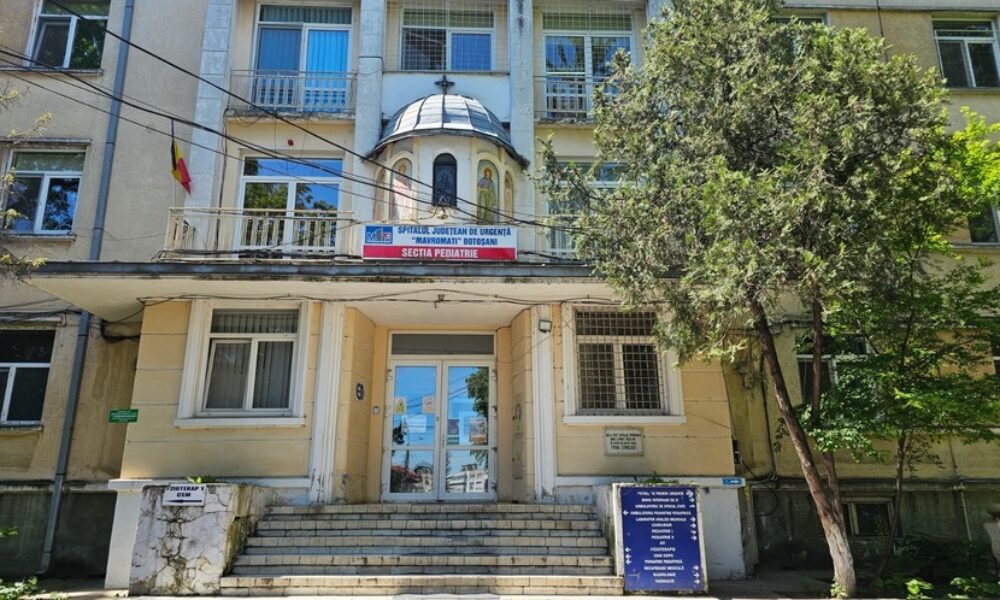 Aparatură medicală învechită, pe secția ATI Pediatrie a Spitalului Județean din Botoșani