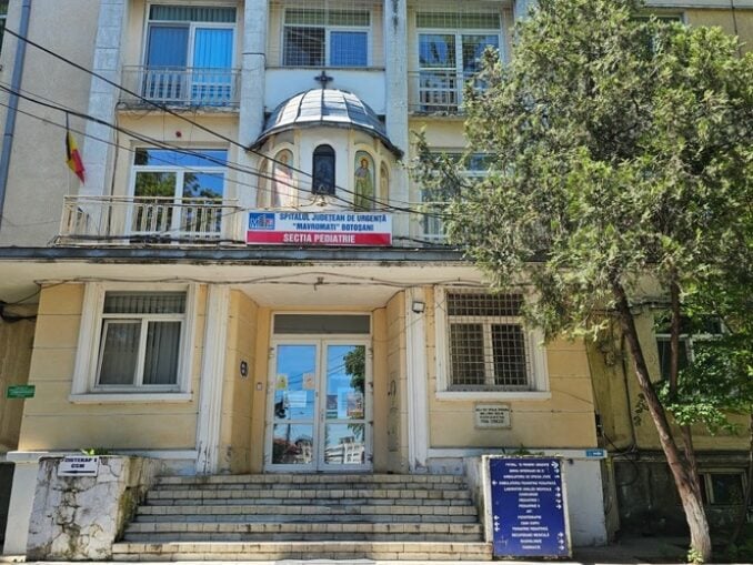 Aparatură medicală învechită, pe secția ATI Pediatrie a Spitalului Județean din Botoșani