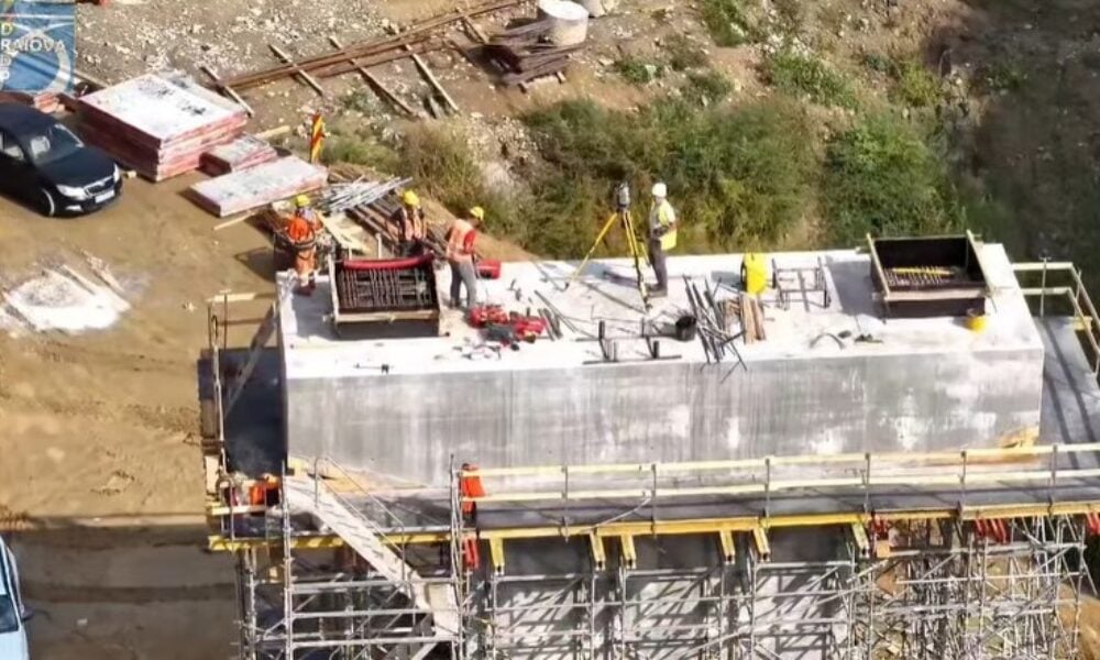 Tronson de autostradă gata să fie deschis pe Sibiu-Pitești de austrieci VIDEO