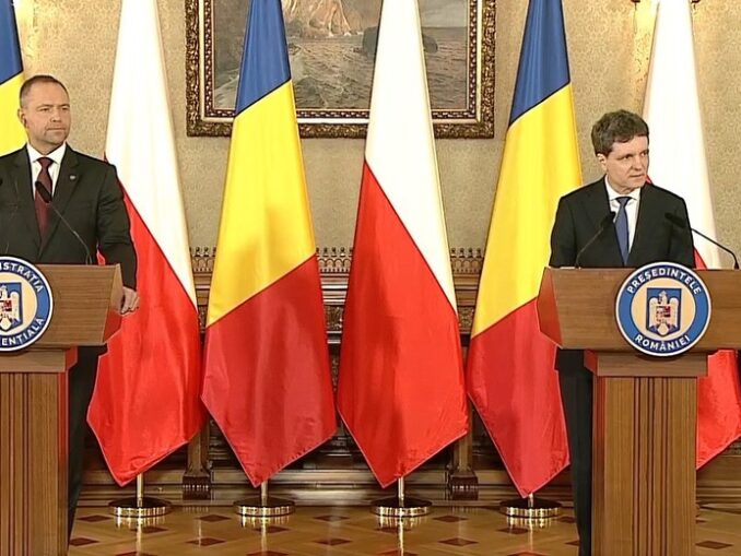 Președintele Nicușor Dan, declarații comune cu omologul său din Polonia: Un partener important pentru România