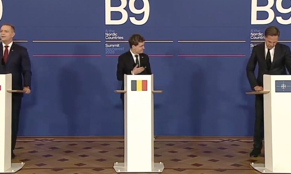 Summitul B9, la final. Nicușor Dan: O amenințare comună, Rusia