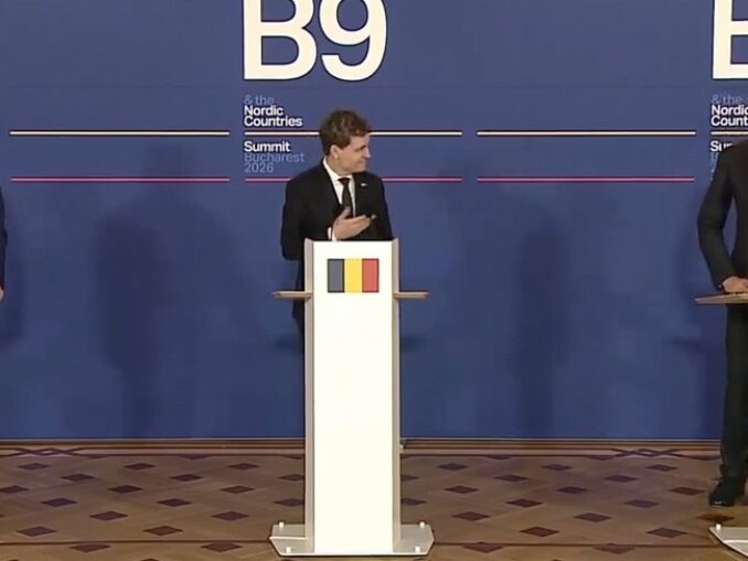 Summitul B9, la final. Nicușor Dan: O amenințare comună, Rusia