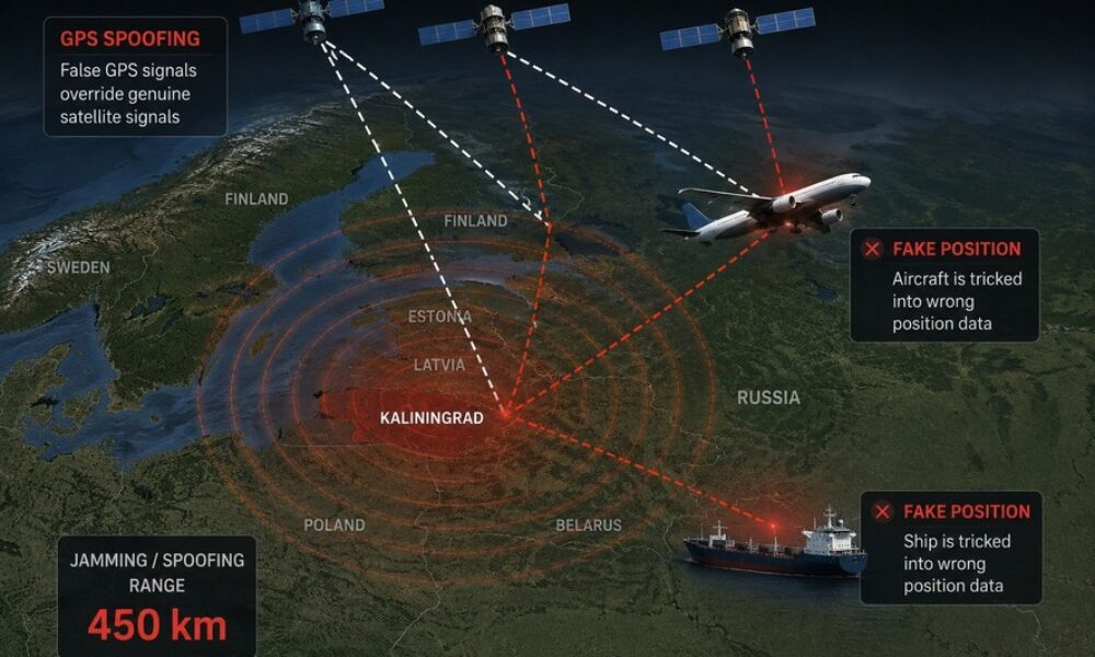 Lituania: Rusia poate bruia GPS-ul până în centrul Europei