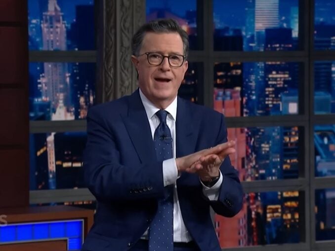 VIDEO Stephen Colbert a stins luminile pentru „The Late Show”